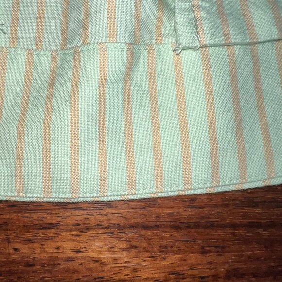 Everlane Oxford Popover Organic Cotton Cropped Bolero Style Top - Picture 5 of 8